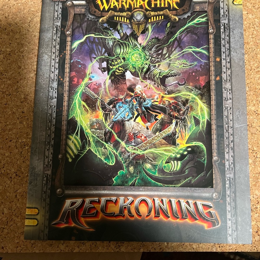 Warmachine Reckoning Softcover Rule Book Strategy Guide